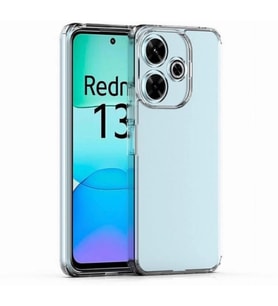 Logis Redmi 13C Kılıf Süper Silikon Şeffaf