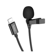 HOCO L14 iPhone Lightning Kablolu Profesyonel Yayıncı Yaka Mikrofonu 2mt-(5775) - HPSBYI9460-9057