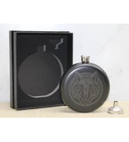 Northcity Kurt Motifli Hunili Matara Seti - Dayanıklı Su Matarası (13x11 cm) Alk3895