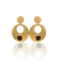 Kadir Jewellery 22 Ayar Altın Kaplama Vintage Küpe -El İşçiliği Ve Hipoalerjenik Küpe
