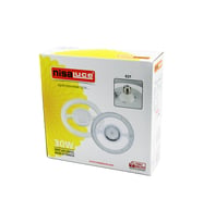 NİSALUCE EAMP-059/KB  MİKA KRİSTAL PLASTİK CAM   SİMİT MODEL  LED AMPUL  30W   E27   BEYAZ=6500K   2700 LUMEN