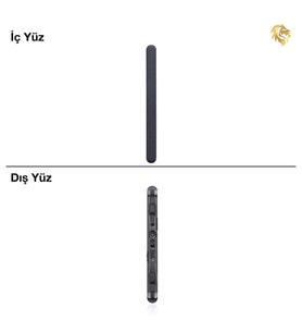 Xiaomi Redmi Note 11 4G Uyumlu Tuş Takımı Siyah Yan Tuş Takımı Açma Kapama Tuşu Ses Tuşu Power Tuşu
