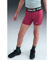 Nike Pro Dri Fit Girl's 2 inch Shorts Kız Çocuk Tayt Şort Kırmızı