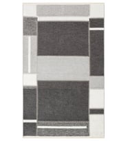 Bespoky Eberndorf Mavi Patchwork Pamuklu El Dokuması Alan Halısı