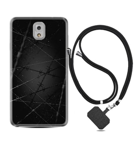 Samsung Note 3 4 5 8 9 20 Ultra 10 Lite Kılıf Boyun Askılı Silikon Dikenli Tel 1779