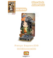 Loz Micro Anime Serisi 1342 Modeli 330 Parça Dekoratif Oyuncak Yapım Seti Yapı Blok FFLZ-1342