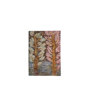 Spring : Bahar El Yapımı Akrilik Tablo El Emeği Göz Nuru Akrilik Boya Çalışması 25cm x 35cm