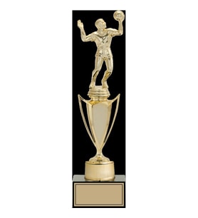 ODAK KUPA - Figürlü Kupalar - Voleybol Erkek Figürlü Kupalar FG-040 C - 34 cm