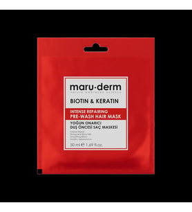 Duş Öncesi Saç Maskesi, Biotin ve Keratin, Yoğun Onarıcı, 50 ml