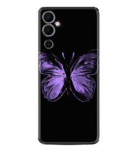 Tecno Pova Neo 2 Kılıf Resimli Desenli Silikon Platinium Series Black Butterfly 1879
