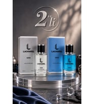LACHAREL Aura ve Edge 2'li Erkek Parfüm Seti Eau De Parfum 2x50 ML