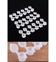 3 adet boş boya kutusu Mini boya kutusu (5ml*6ad)