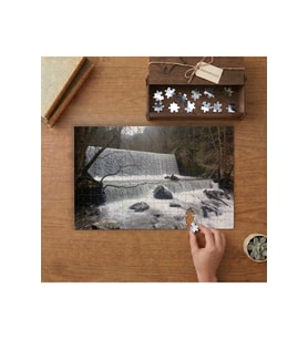 Kurşunlu Kaplıcaları - Kurşunlu Akarsu Tasarımı 240 parça Ahşap Puzzle Ahşap Kutuda MP02069
