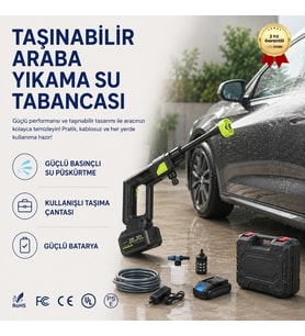 Taşınabilir Araba Yıkama Su Tabancası