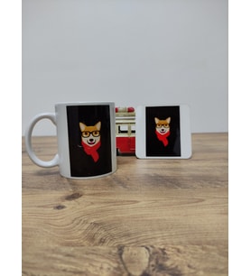 Köpek Serisi - Shiba Köpek Kupa Seti