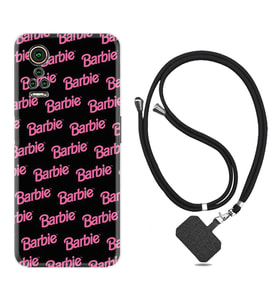 General Mobile GM 21 Pro GM 22 Pro Plus Kılıf Boyun Askılı Silikon Barbie 1404