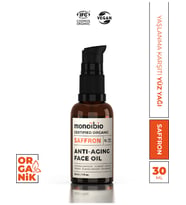 Monoibio Saffron Anti Aging Yüz Bakım Yağı  Kolajen Yapısı Güçlendirici Organik Sertifikalı Serum 30 ml