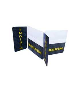 Siyah İndirim Kulakçığı (Pakette 10 Adet)