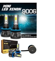 Slim Led Xenon Şimşek Etkili Mini Beyaz 9006 Kapak Kapanma Garantili