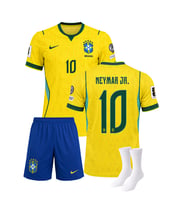 Neymar Jr Brezilya 2026 Dünya Kupası 3'lü Çocuk Futbol Forma Seti ( Forma,şort ve çorap )