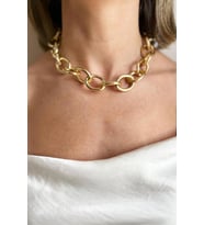 Choker Gold Zincir Kolye