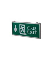Noas Aşağı Çift Yönlü Acil Çıkış Armatürü 3W YLX-2003