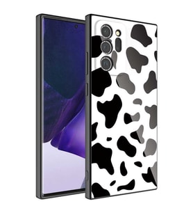 Samsung Galaxy Note 20 Ultra Kılıf Kamera Korumalı Desenli Sert Silikon Kapak