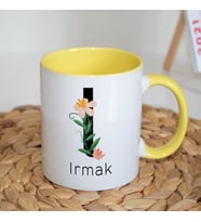 Kişiye Özel I Baş Harf ve İsimli Kupa Bardak