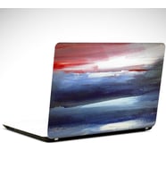 Duru Mavi Soyut Laptop Sticker 14 inch (35X26CM)