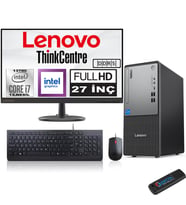 Lenovo Thinkcentre Neo 50T Gen5 Intel Core I7 13700 16GB Ddr5 4tb SSD 27 Inç Monitör Windows 11 Home Intel UHD 770 2712UB000LTRH05+ZETTA Flash Bellek