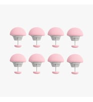YORGAN SABİTLEYİCİ 8 ADET  PEMBE