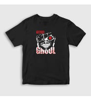 Presmono Unisex Çocuk Siyah Ken Kaneki V4 Anime Tokyo Ghoul T-Shirt 350452tt