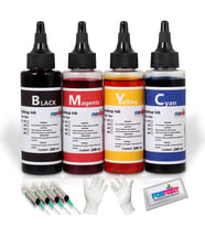 Canon GI-490 Uyumlu Forprint Dolum Seti 4X200ml, 4 Renk (Çok Renkli)