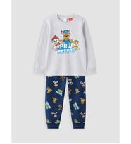 LCW Kids Gri Paw Patrol Baskılı Erkek Çocuk Pijama Takımı