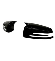 Sts Oto Aksesuar Mercedes Benz W246 2012-2018 Batman Yarasa Ayna Kapağı Piano Black Abs Plastik