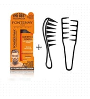 FONTENAY SAÇ PUDRA TOZ WAX ULTRA STRONG 20GR + MUCİZEVİ ŞEKİL TARAĞI + ŞEKİL TARAĞI 3'LÜ SET