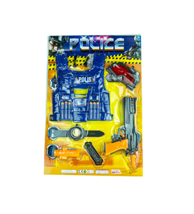 Oyuncak Polis Seti 6 Parça Tabancalı Set