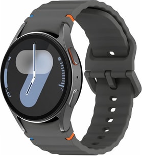 Samsung Galaxy Watch 7/6/5/4/FE Serisi (40mm/44mm), Watch 6/4 Classic (47mm/43mm/42mm) ve Samsung Watch 5 Pro (45mm) için Yumuşak ve Konforlu Wave 20mm Silikon Kordon