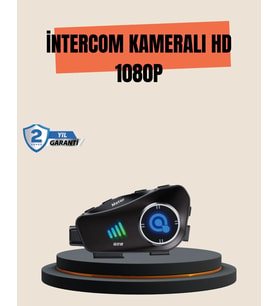 Q28 Motosiklet Kask Bluetooth Kulaklık Full Hd 1080p Kamera