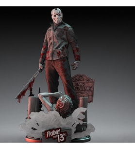 13.CUMA JASON 3D FİGÜR FRİDAY THE 13TH JASON 3D