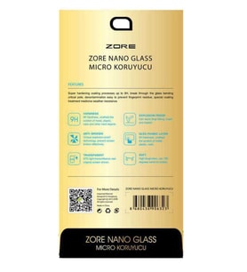Huawei P20 Pro Uyumlu Zore Nano Micro Temperli Ekran Koruyucu (Renksiz)