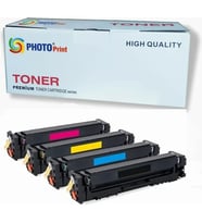 Photo Print® Canon CRG-067 Ithal 4 Renk Muadil Toner Seti Chipli 1.350 Sayfa (Çok Renkli)