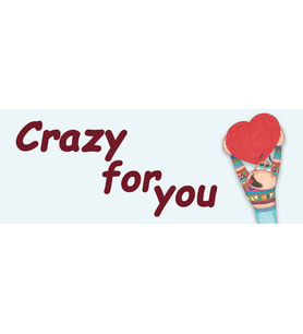 Crazy for you (Senin için deliriyorum ENG) Hediye Kupa Love Bug-T