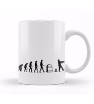 Zombie Evolution Kupa Bardak Porselen
