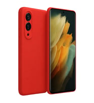 Samsung Galaxy S25 Edge First Silikon - Kırmızı