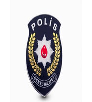 Genel Hizmet POLİS Arması 3D, 2025 Yeni Tip, Cırtlı, Standart Ölçü, 1.sınıf Kalite (Çok Renkli)