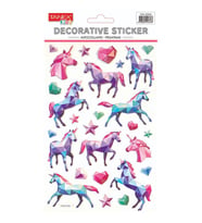 Tanex Unicorn 3-D Serisi Puffy Etiketi TNX-25364
