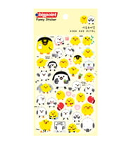 Bigpoint Sticker Neon ve Metal Civcivler x 15 Adet