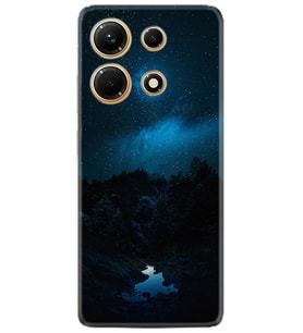 Infınix Note 30 Kılıf Silikon Desen Özel Seri Gece 1633