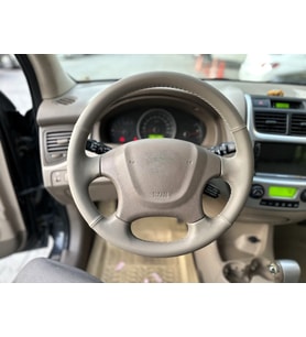 Hyundai Tucson 2006-2014 Araca Özel Direksiyon Kılıfı Haki Krem DERİSİ SÖKÜLEREK YAPILMAKTADIR